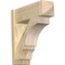 Ekena Millwork Balboa Rough Sawn Arts and Crafts Outlooker, Douglas Fir, 8"W x 24"D x 24"H OUT08X24X24BOA03RDF - alternate 1